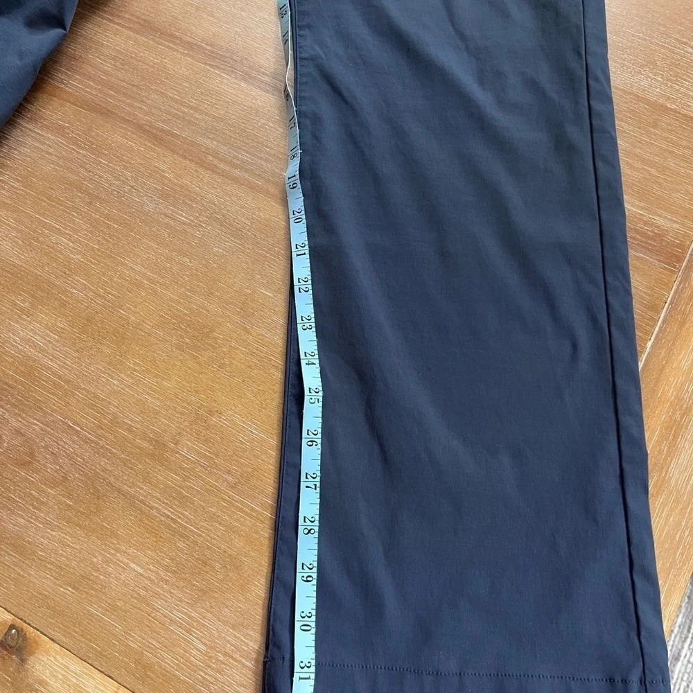 Eddie Bauer adventure trek 5 pocket nylon stretch gray outdoor hike pants 40x32